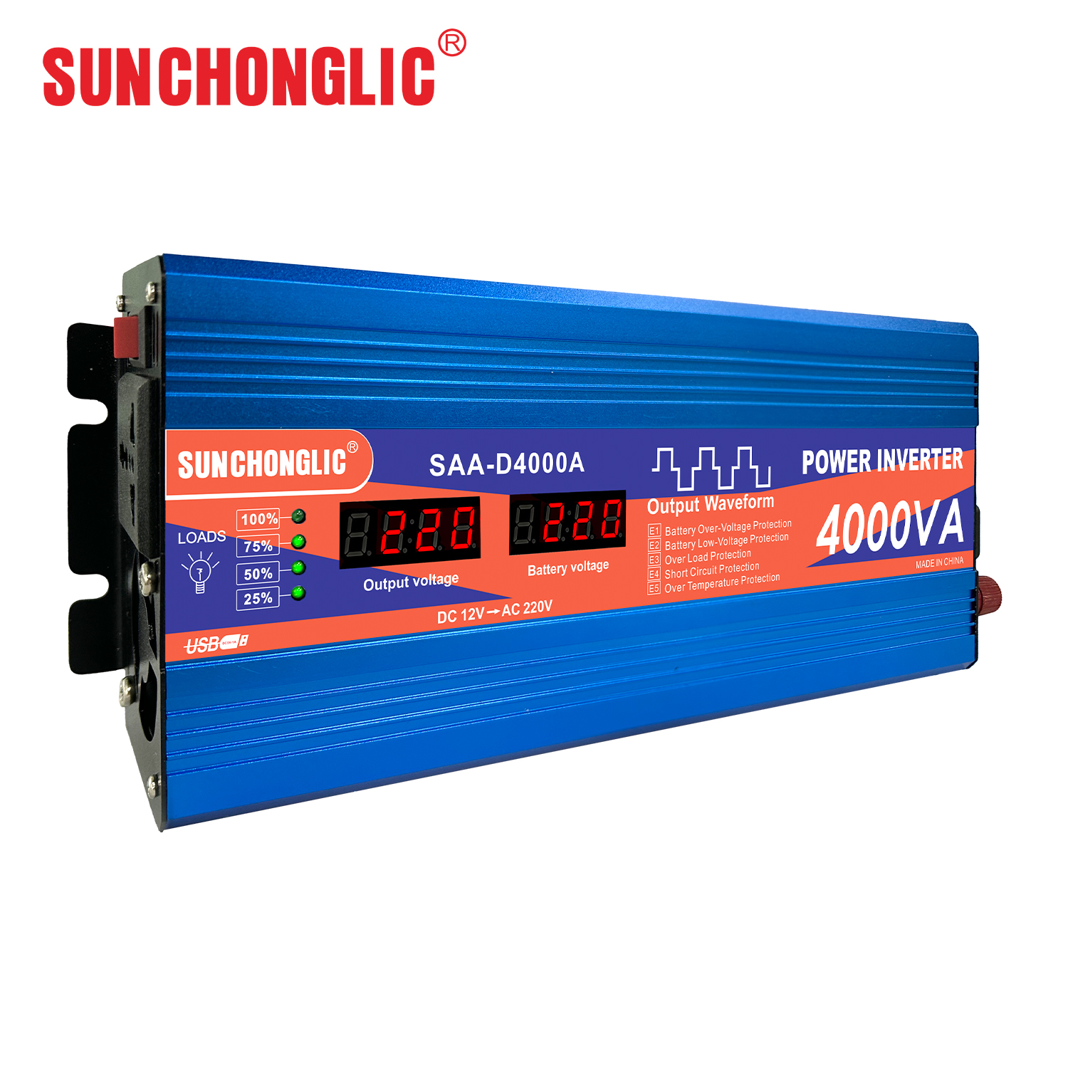 Modified Sine Wave Inverter - SAA-D2000A-5000A